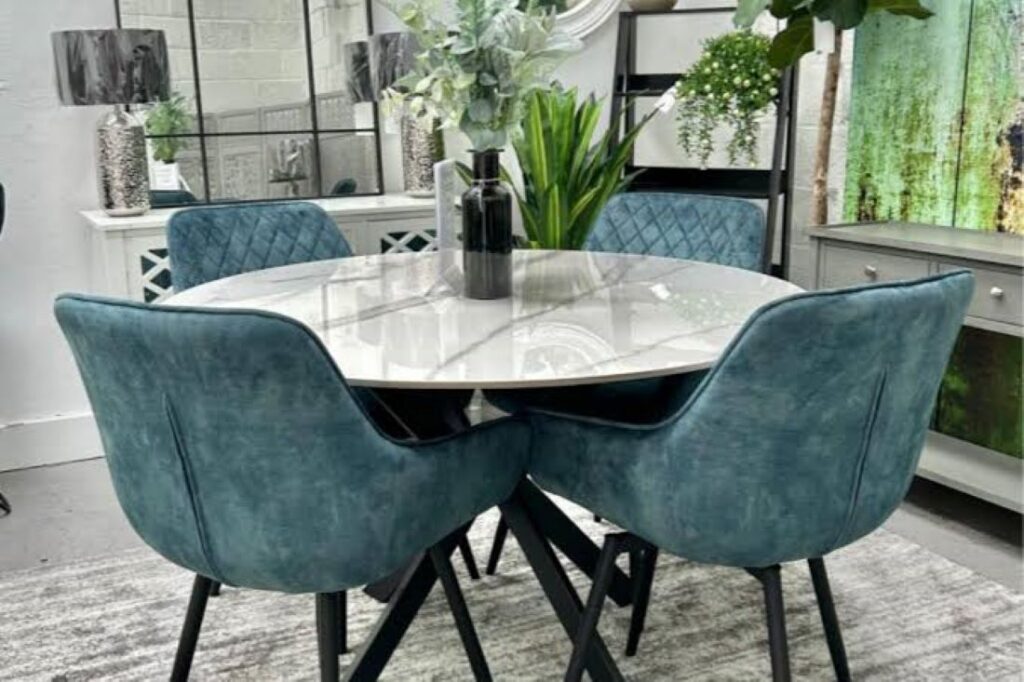 dining table and chair set